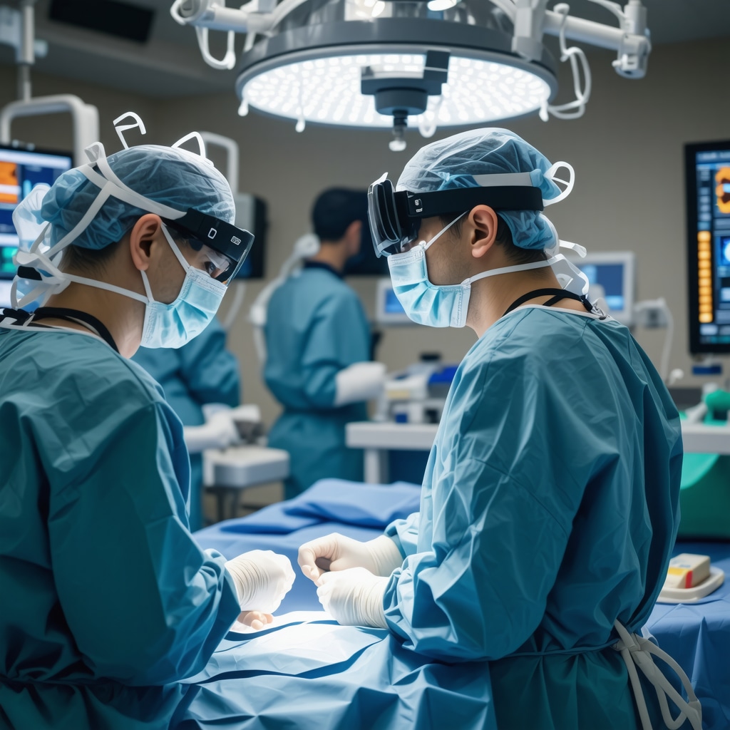 AI-assisted minimally invasive spine surgery with augmented reality display