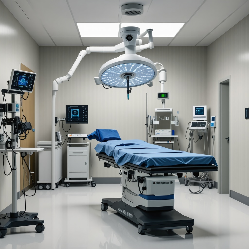 Advanced spinal fusion surgery using AI guidance and biomaterials in a New Jersey hospital