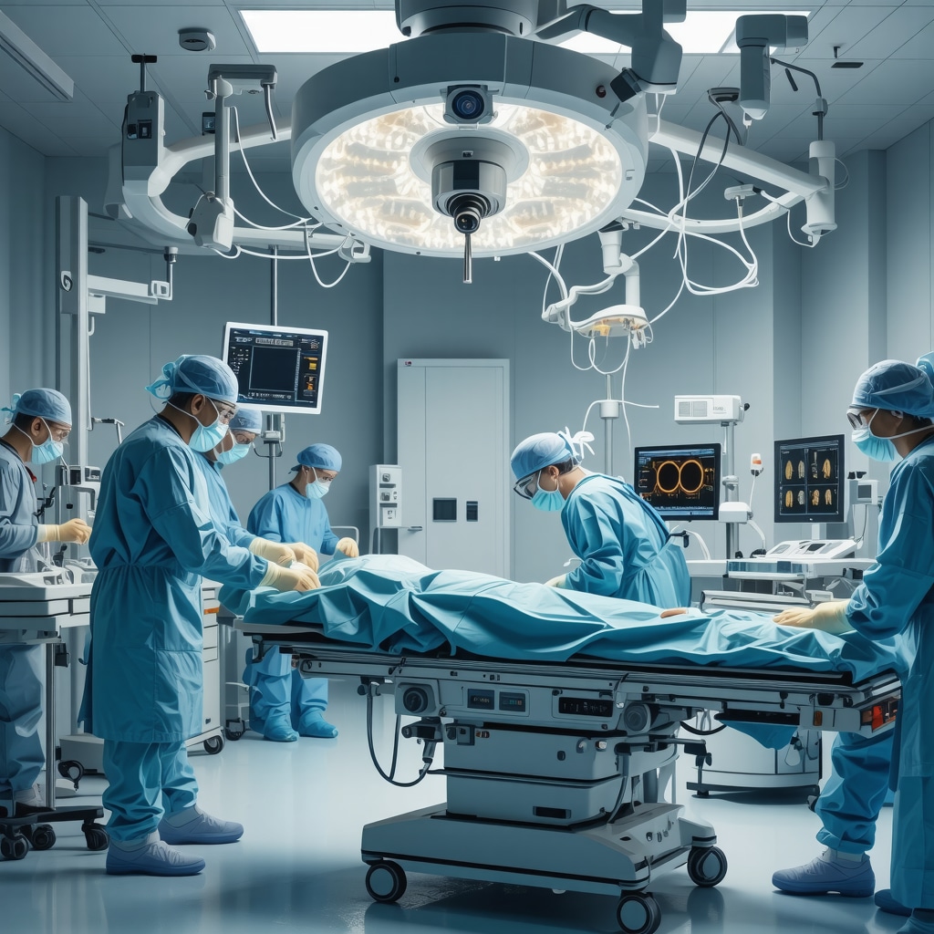 AI-driven spine surgery planning combining imaging and robotics in a New Jersey operating room