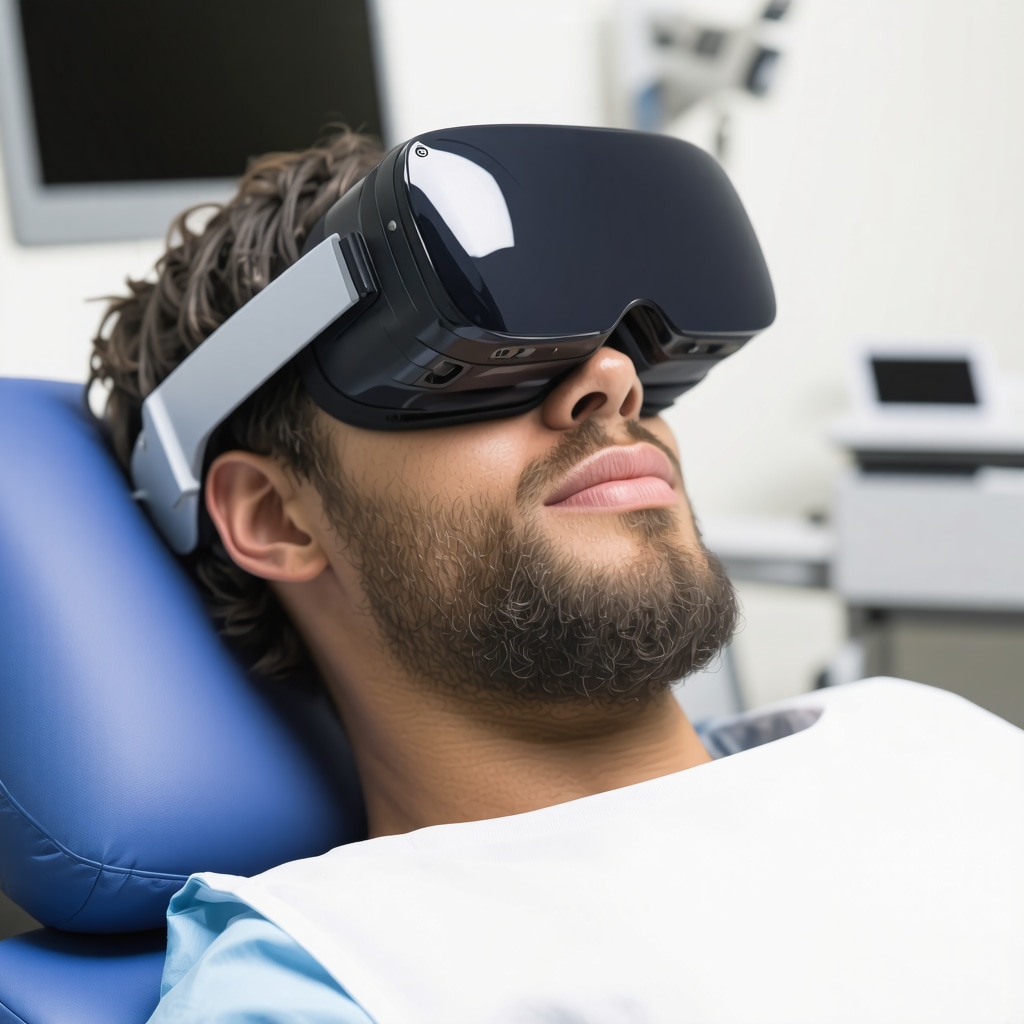 Patients using wearable devices and VR technology in NJ rehabilitation clinic for spine surgery recovery