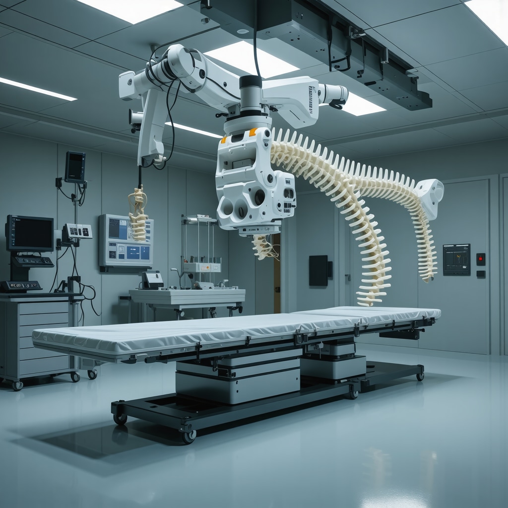 Modern spinal surgery with robotic assistance and augmented reality technology