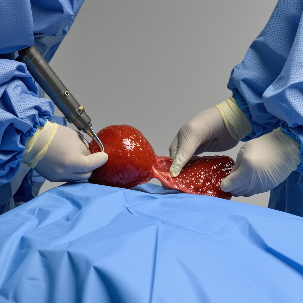 Advanced surgical navigation technology used during scoliosis correction