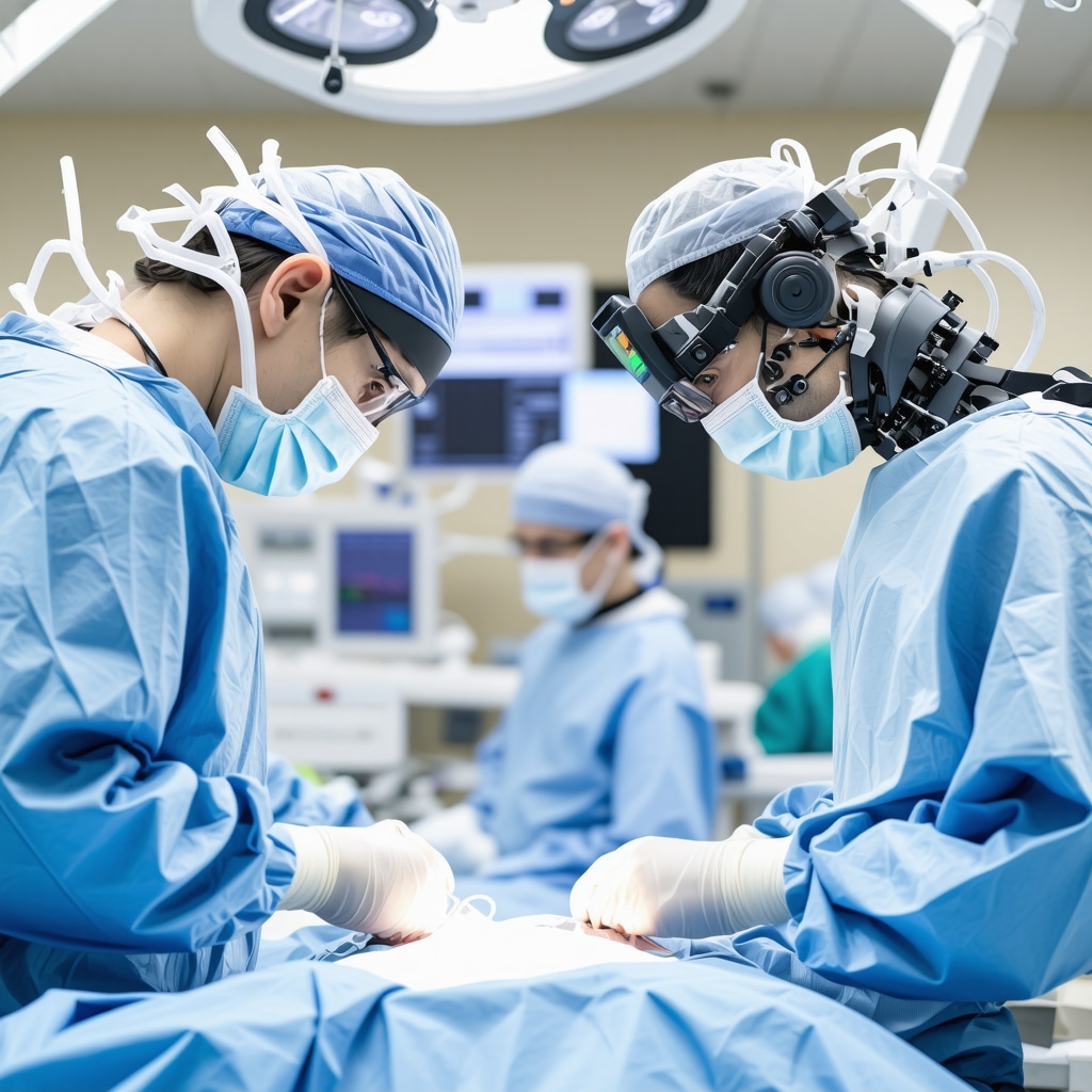 Surgeon operating robotic system for precise spine surgery