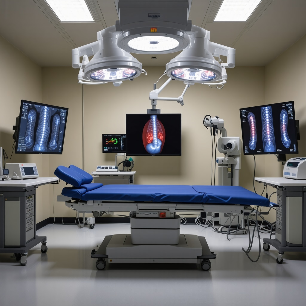 Orthopedic spine surgeon using robotic-assisted technology and 3D imaging to treat vertebral fractures in New Jersey