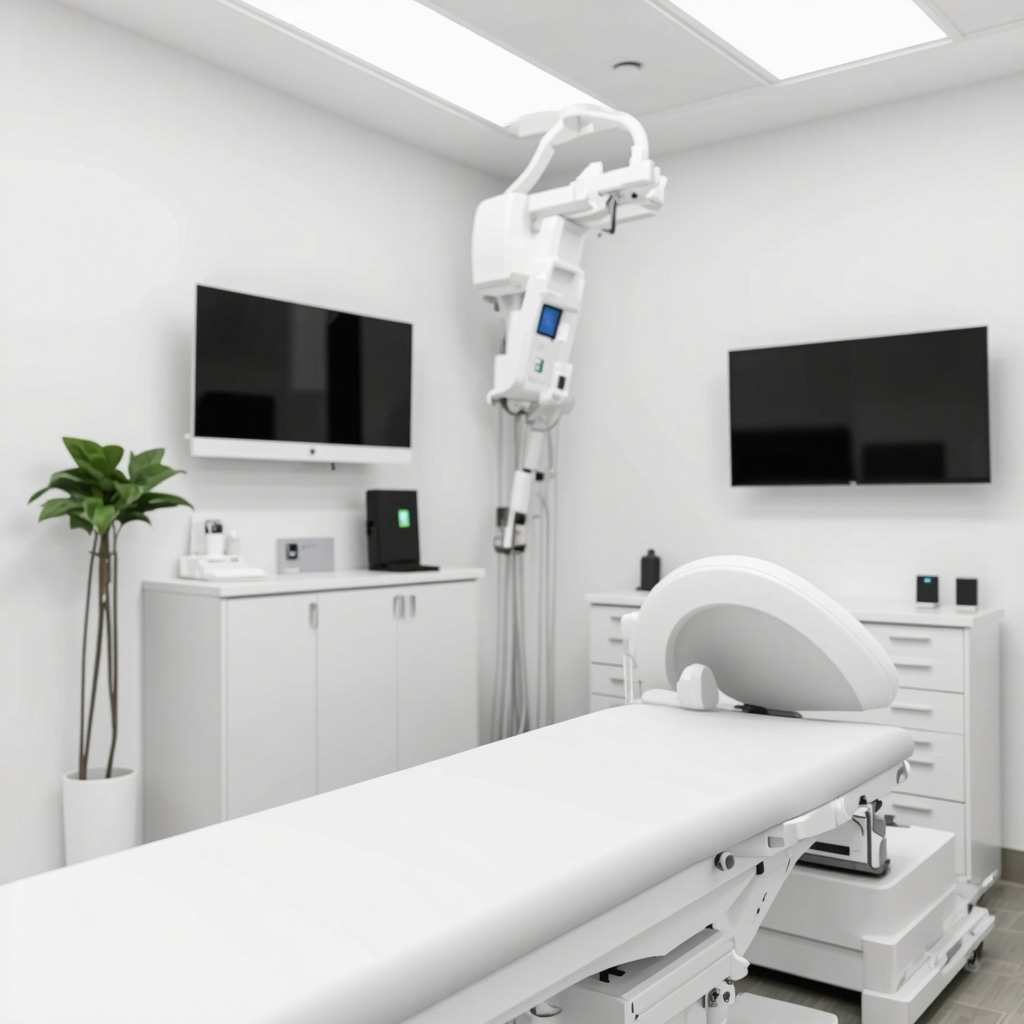 Modern NJ spine clinic showcasing innovative spine treatment technology