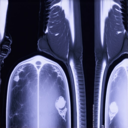 Medical professional reviewing high-resolution MRI scans for spine surgery in New Jersey