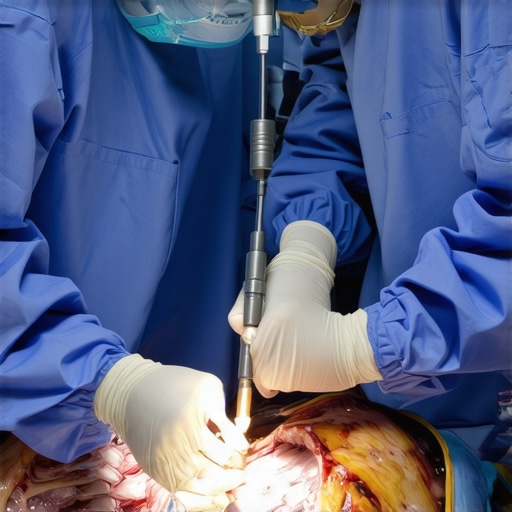 Spine surgeon using robotic-assisted tools during minimally invasive procedure