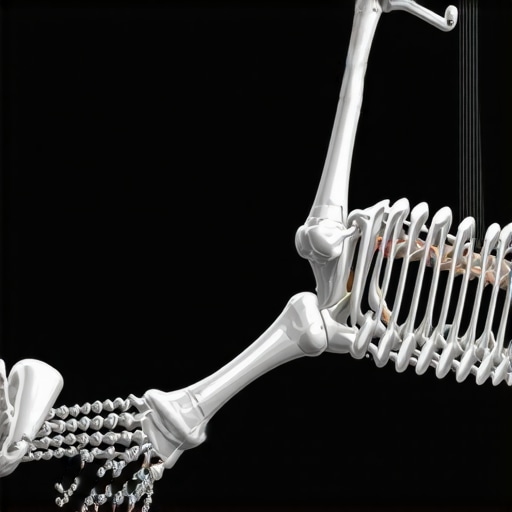Surgeon using advanced 3D imaging technology during spine surgery in a modern operating room