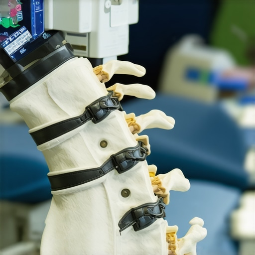 Modern NJ spine surgery center with surgeons discussing innovative procedures