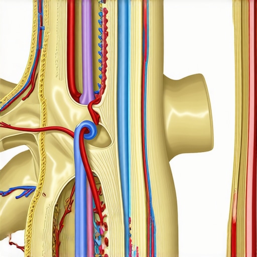 Signs of Urgent Spinal Injury Medical illustration depicting urgent signs of spinal injury such as nerve compression and neurological symptoms.