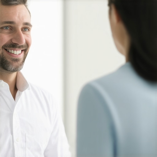 Spine surgeon explaining treatment options to a patient in New Jersey clinic.