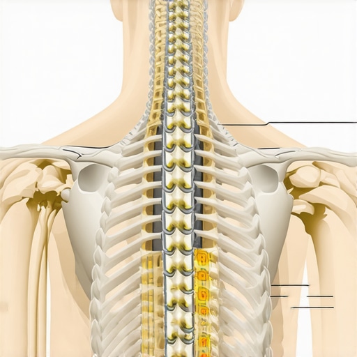 Diagram illustrating modern spine surgery methods including robotic assistance