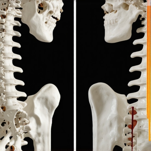Illustration of spine surgery planning and preparation process